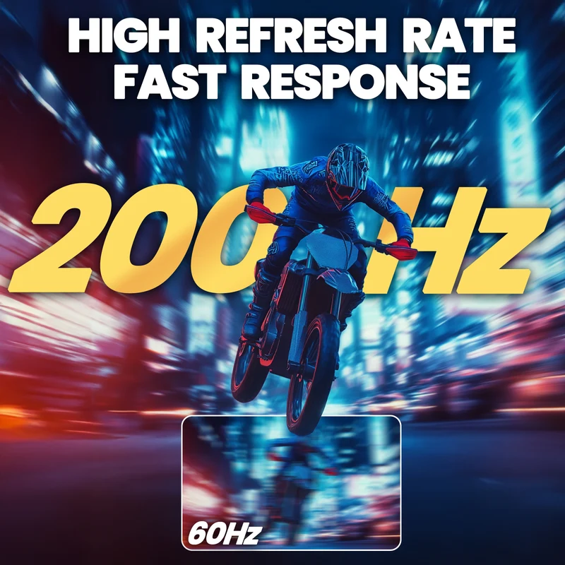 CRUA 27" 200Hz Curved Gaming Monitor,FHD 1800R White Computer Monitor,120% sRGB,FreeSync,Low Motion Blur,HDMI & DP