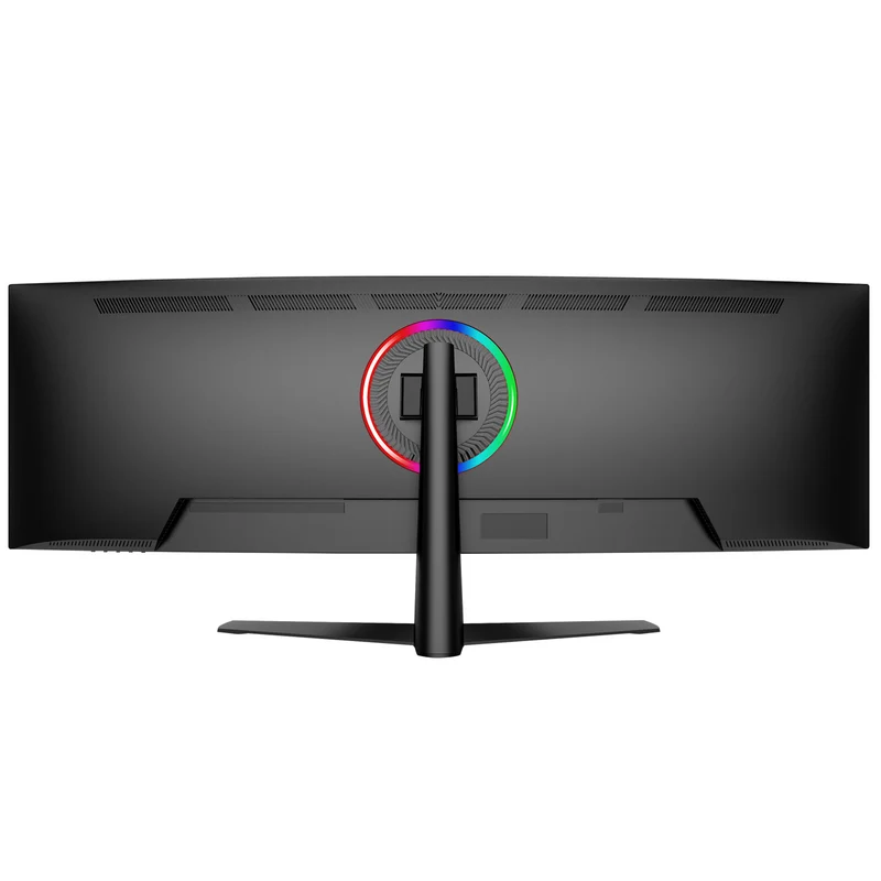 CRUA 45" DQHD 240Hz Ultrawide Curved Gaming Monitor, 1500R, FreeSync, Black 5120x1440 32:9 VA Screen, 120%sRGB, Built-In Speakers, HDMI 2.1/DP 1.4 and 100x100mm Wall Mount For Gaming, Editing and Work