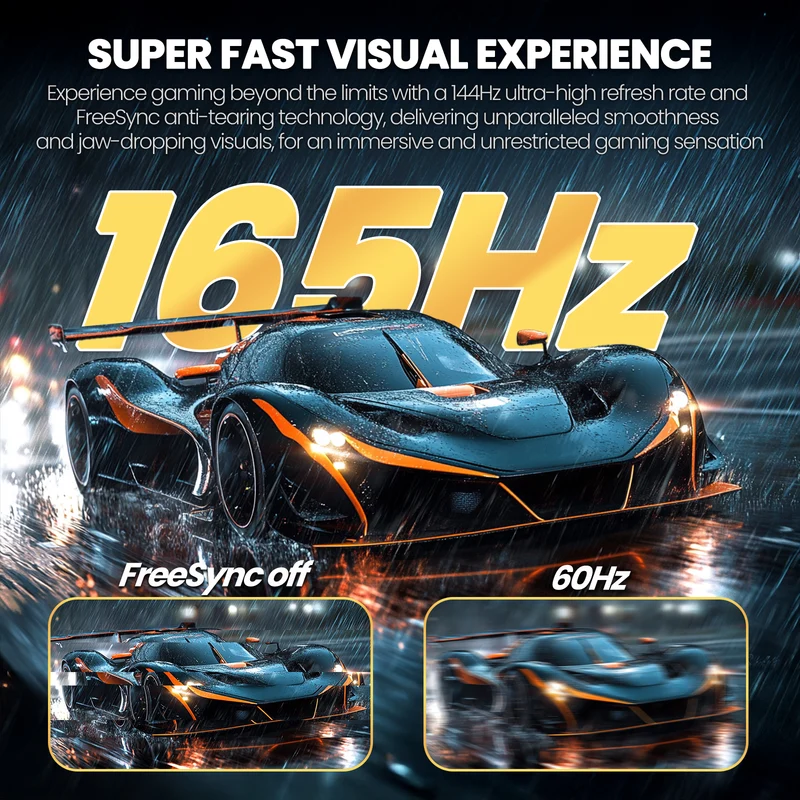 CRUA 34" UWQHD 165Hz White Curved Gaming Monitor, 21:9 Ultrawide, 1500R VA, 3440x1440, FreeSync, PIP/PBP, 120% sRGB, HDMI 2.0, DP 1.4, Blue Light, Tilt Stand, 75x75 Mount, Office, Editing, Racing