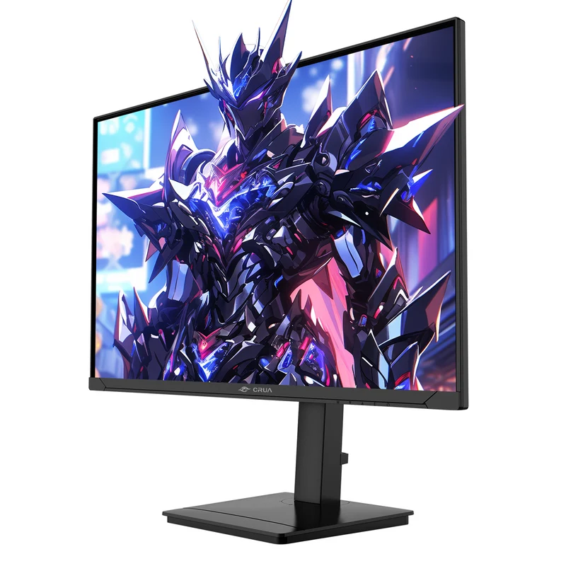 CRUA 27'' Gaming Monitor 360HZ 2k 1440P 120%sRGB IPS Computer Display Screen, Height/Pivot/Swivel/Tilt Adjustable Vertical Monitor Support FreeSync,Built in Speaker, DP1.4 & HDMI2.1, Wall Mount-Black