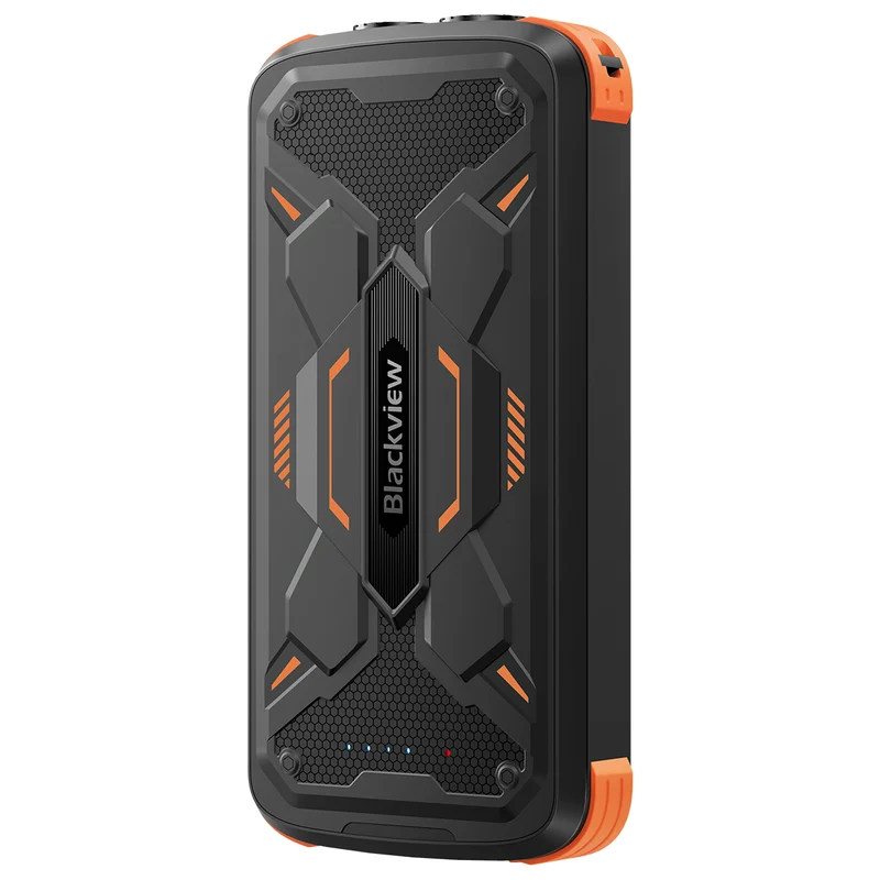 Blackview TERRA 20 – Batterie Externe Robuste IP54 20 000 mAh | 5 Ports de Charge, Double Torche Intégrée