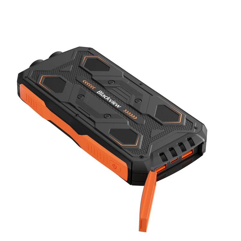 Blackview TERRA 10 – Batterie Externe Robuste 10 000 mAh | Recharge Rapide 22,5W, Double Torche Intégrée