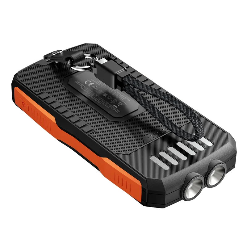 Blackview TERRA 10 – Batterie Externe Robuste 10 000 mAh | Recharge Rapide 22,5W, Double Torche Intégrée