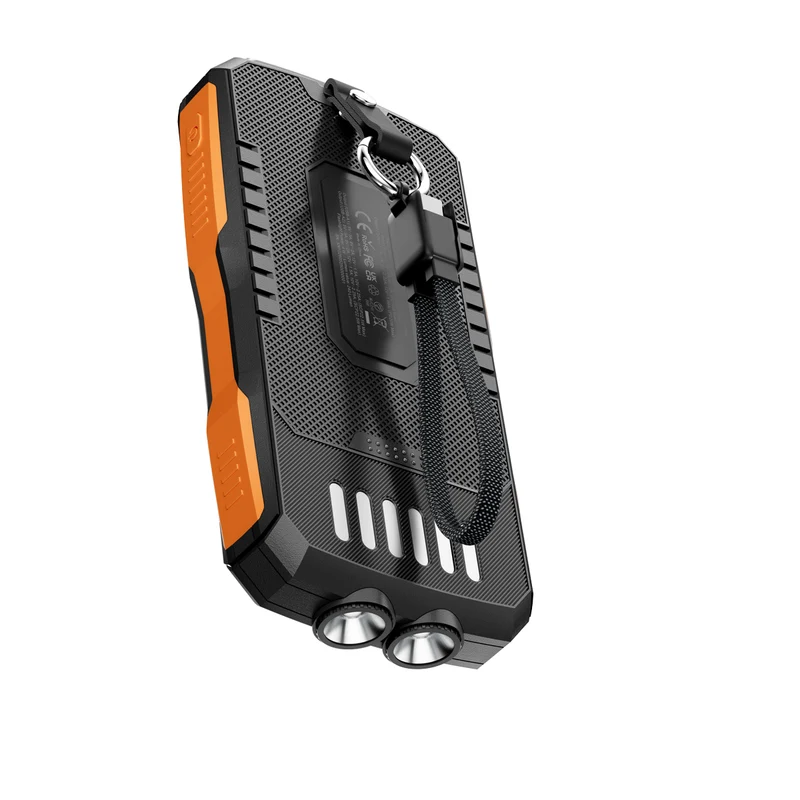 Blackview TERRA 10 – Batterie Externe Robuste 10 000 mAh | Recharge Rapide 22,5W, Double Torche Intégrée