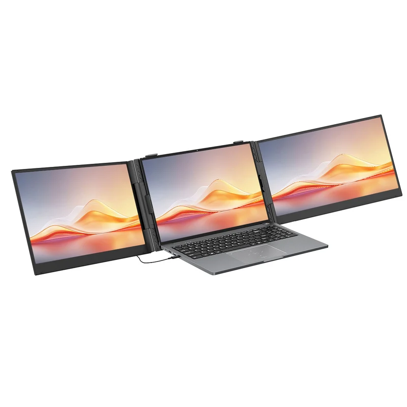 Blackview DCM6 Pro – Double Moniteur Portable 14" | Extension d'Écran USB-C pour Ordinateur Portable