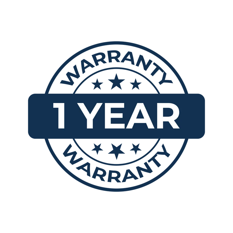 One Year Warranty