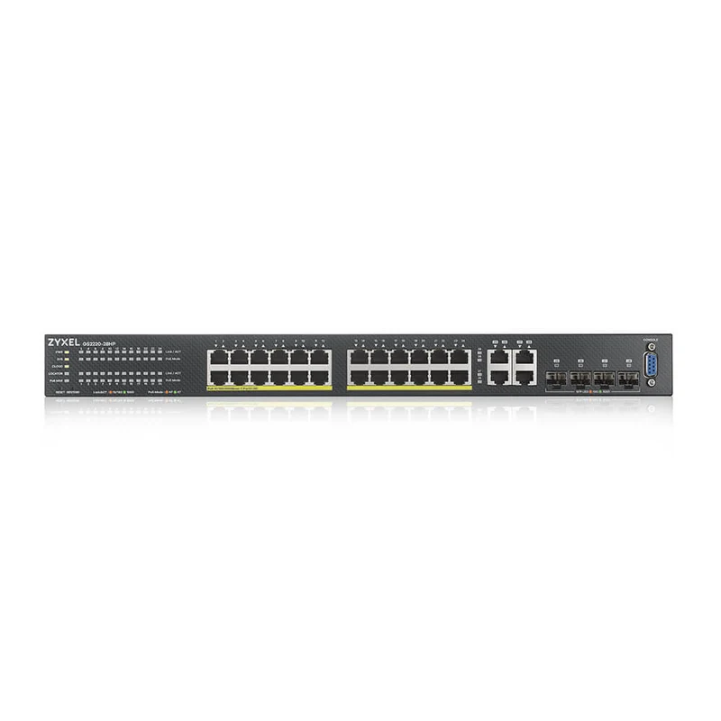 Switch manageable 10/28 ports GbE L2+ ZyXEL - GS2220