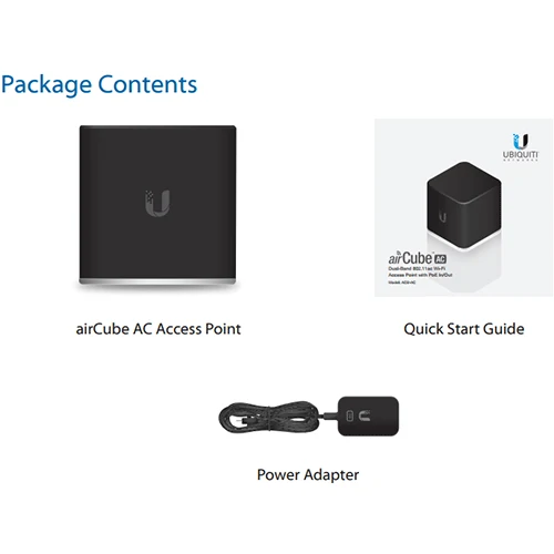 Point d'accès airCube 4 ports Giga Ubiquiti - ACB-AC-EU