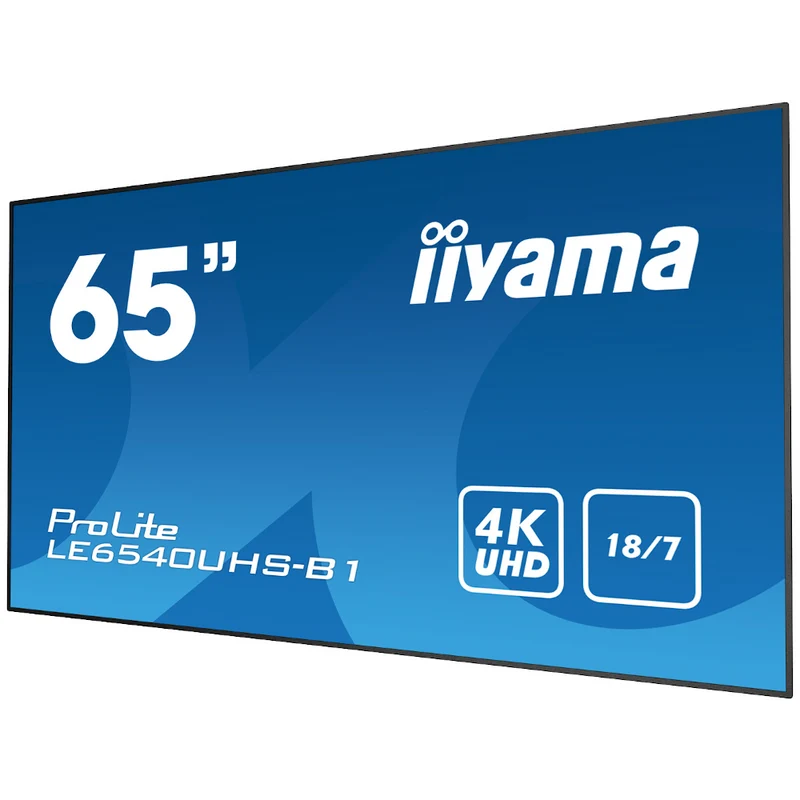 Écran dynamique (digital signage) 65 pouces iiyama Prolite - LE6540UHS-B1