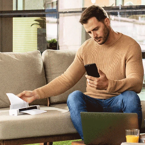 Scanner mobile de documents Wi-Fi et recto-verso Brother - DS-940DW