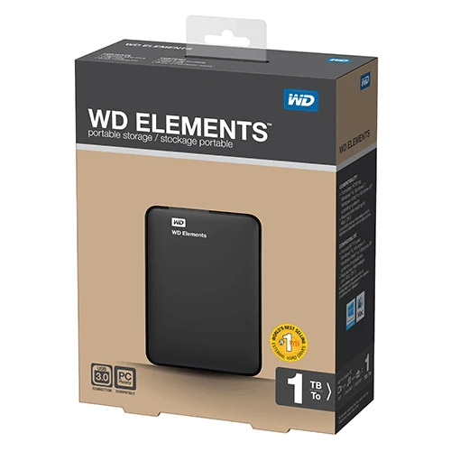 Disque dur externe USB 3.0 Western Digital Elements Portable