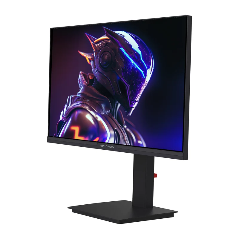 CRUA 24.5Inch Gaming Monitor 165Hz/200Hz, FHD(1920x1080P) 120% sRGB Computer Monitor, Height/Pivot/Swivel/Tilt Adjustable Vertical Monitor, Support FreeSync, DP,HDMI, Wall Mount (75mmX75mm)