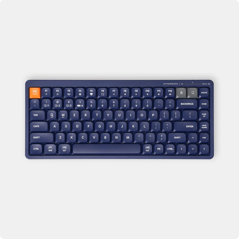 Bàn phím không dây HyperWork SilentKey Mini - TS01M
