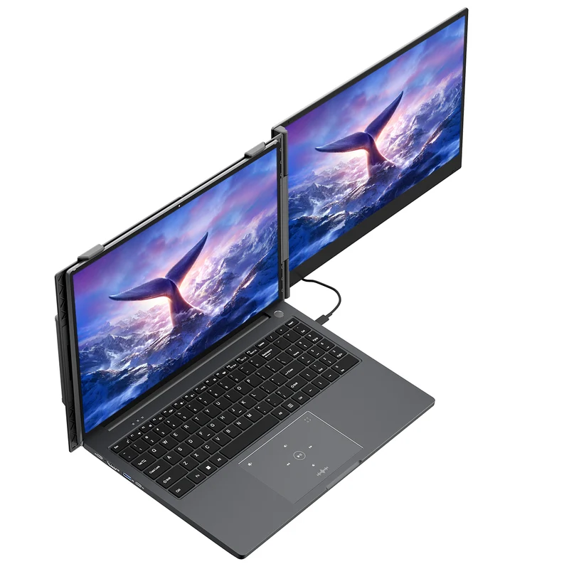 Blackview SCM6 – Moniteur Portable 14" avec Haut-Parleur Intégré – Extension d'Écran pour Ordinateur Portable