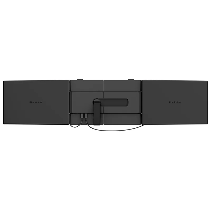 Blackview DCM6 – Double Moniteur Portable 14" | Extension d'Écran avec Haut-Parleurs Intégrés