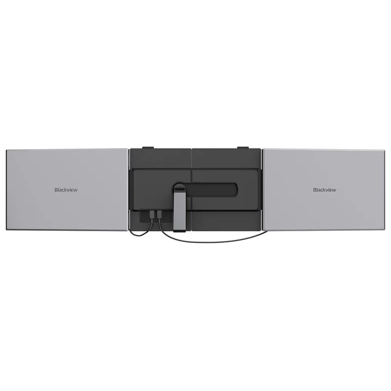 Blackview DCM8 – Double Moniteur Portable 15,3" pour Ordinateur Portable – Extension d’Écran avec Haut-Parleurs Intégrés