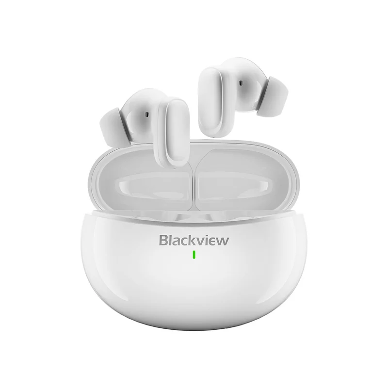 Blackview AirBuds 30 – Écouteurs Sans Fil TWS Bluetooth 5.4 – Drivers 10 mm – IPX7 – Traduction IA en 134 Langues