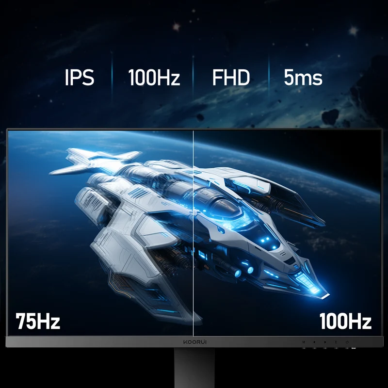 KOORUI P02 24-inch IPS FHD 100Hz Business Monitor