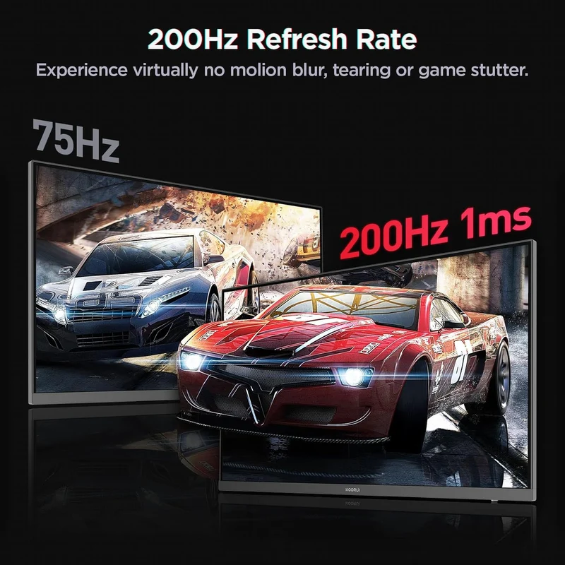 KOORUI G2722P 27-inch IPS QHD 200Hz Gaming Monitor