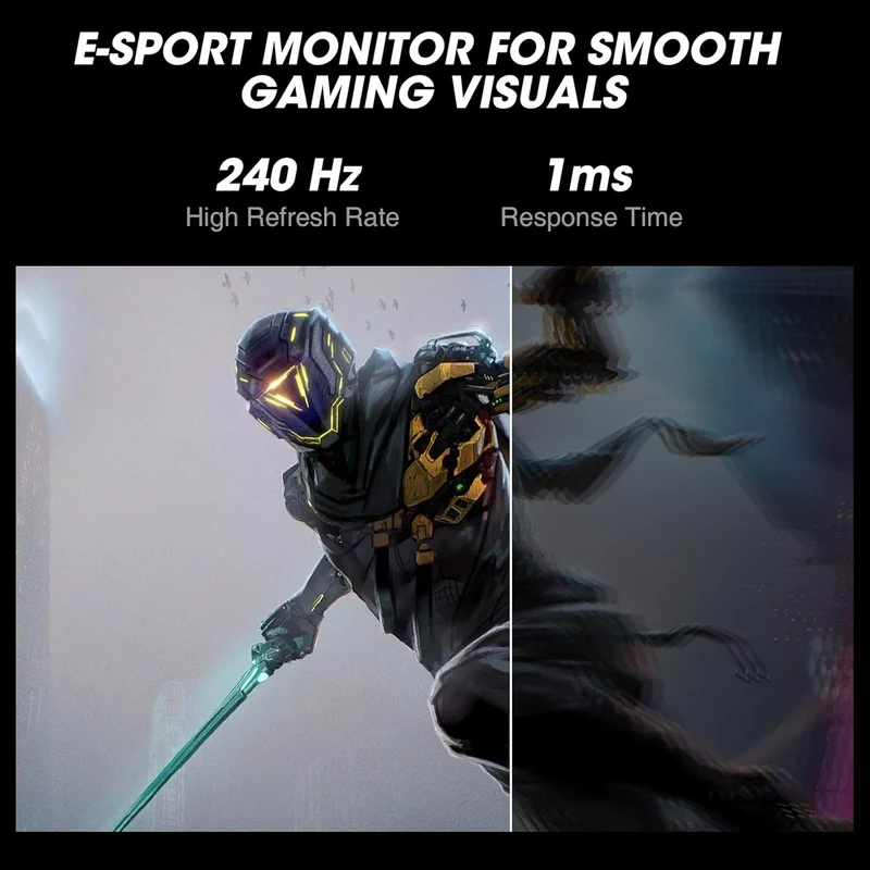 KOORUI GN02 27-inch VA FHD 240Hz Gaming Monitor