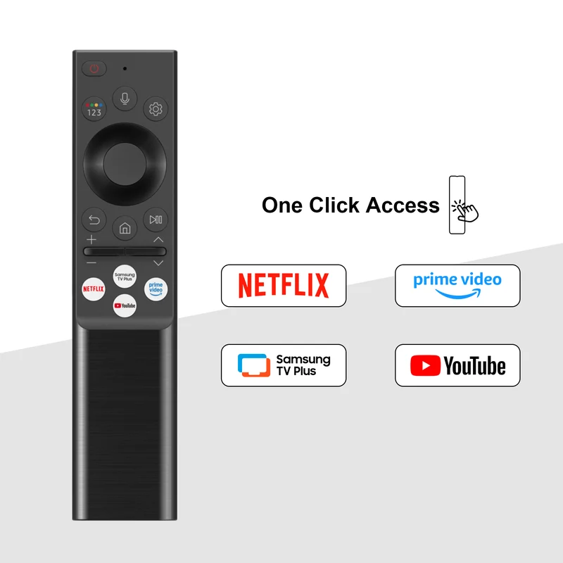 KOORUI K85D3UQ-T8, 85 pouces, 4K QLED, TIZEN TV, Design sans bords, Son dynamique avec Dolby Audio, Finition métallique haut de gamme