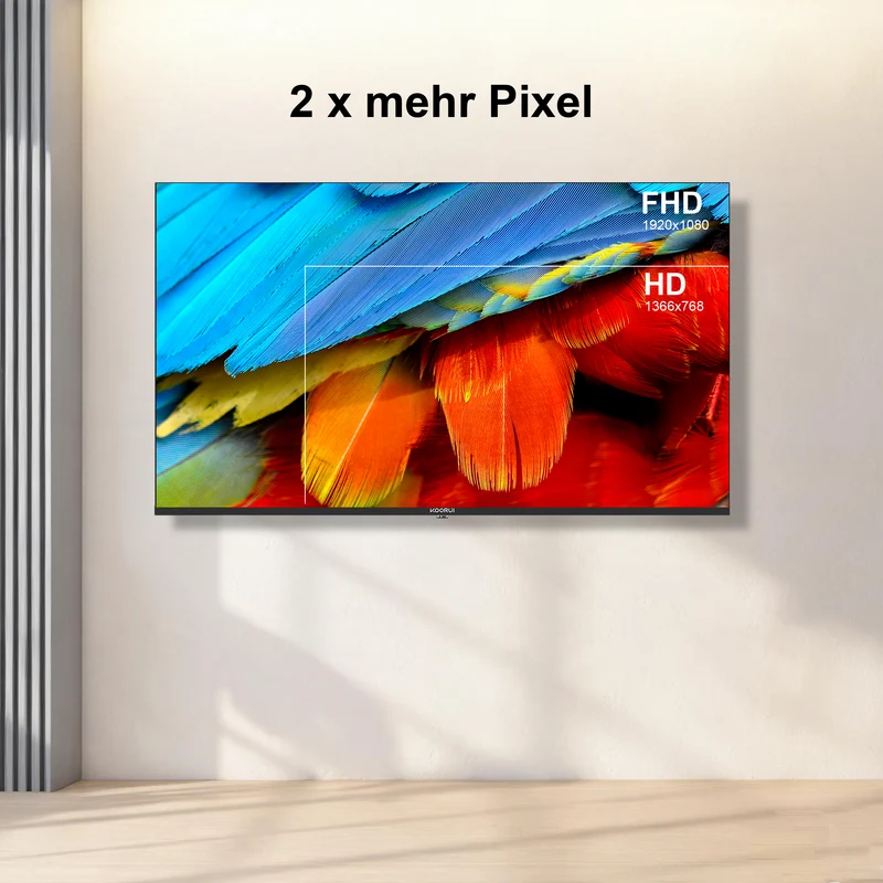 KOORUIK 50Q1UQ-T8, 50 pouces, 4K QLED, TIZEN TV, K50Q1UQ-T8, Son dynamique avec Dolby Audio, Finition métallique haut de gamme