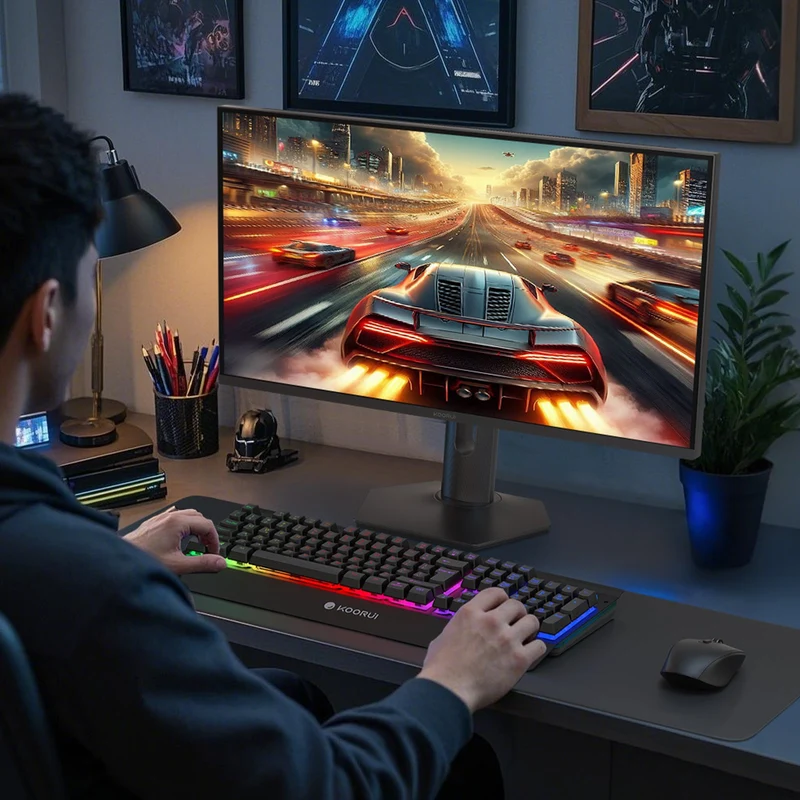 KOORUI S2741LM 27-inch Gaming Monitor IPS/MINI LED Dual Mode UHD 160Hz / FHD 320Hz