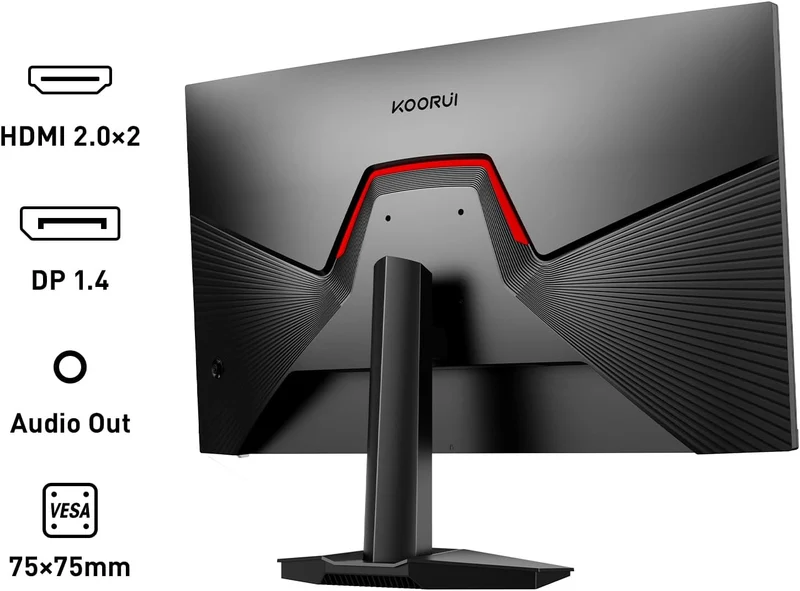 Moniteur de jeu KOORUI G2421V 24 pouces IPS QHD 180 Hz