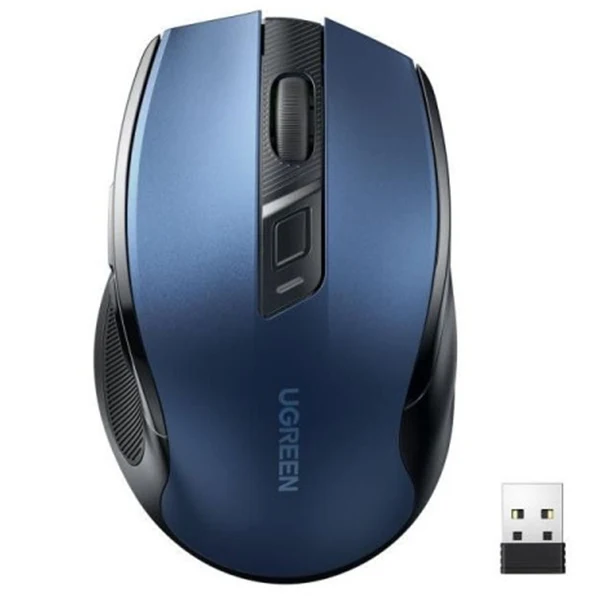 Ugreen Souris sans fil Design Egr 2,4 GHZ/15M Bleu (15064)