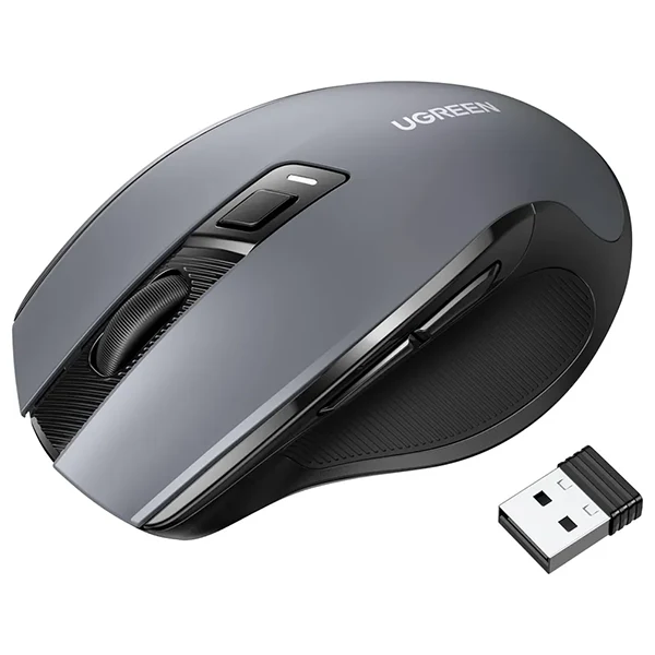 Ugreen Souris sans fil Design Egr 2,4 GHZ/15M Noir (90545)