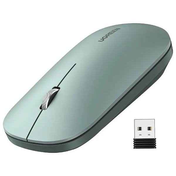 Ugreen Souris sans fil 2,4Ghz/10M Vert (90374)