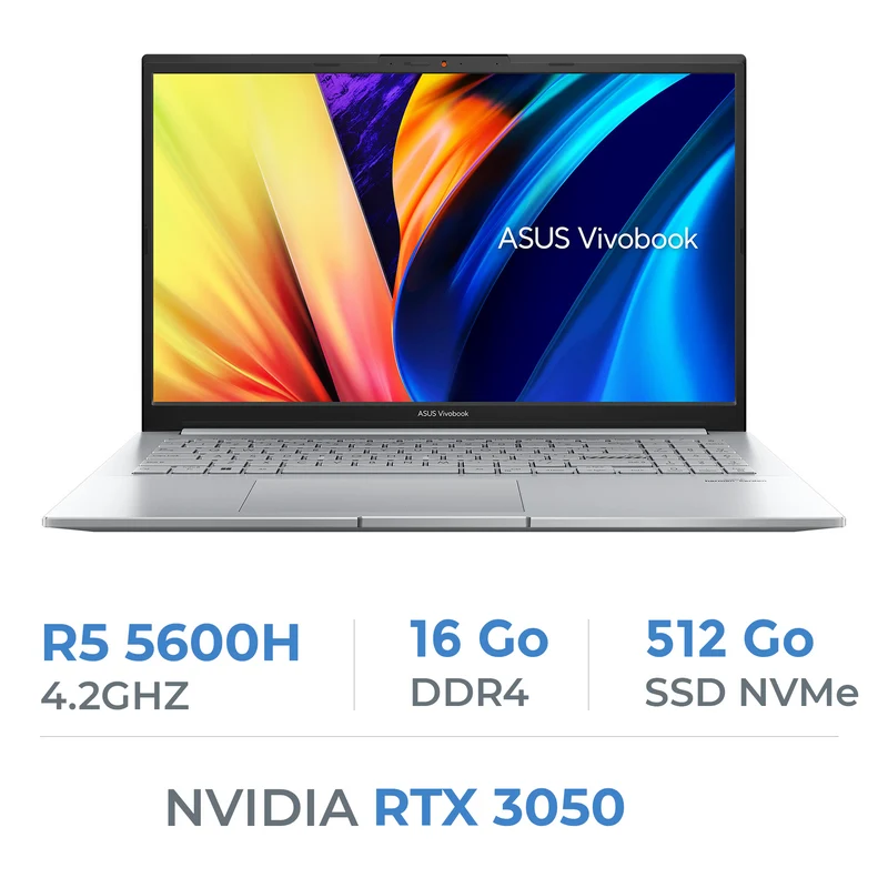 ASUS Vivobook Pro 15 M6500QC R5 5600H/16GB/512GB SSD/RTX 3050