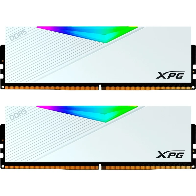 ADATA XPG Lancer RGB DDR5 2x24GB 8000C40 CUDIMM - Blanc
