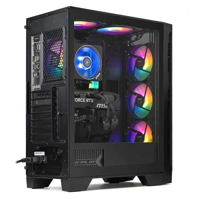 PC Gamer AGORA - AMD Ryzen 7 8700F + NVIDIA RTX 5070 12 Go