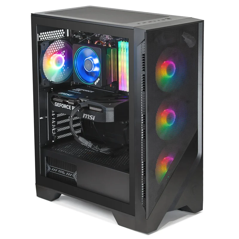 PC Gamer AGORA - AMD Ryzen 7 8700F + NVIDIA RTX 5070 12 Go