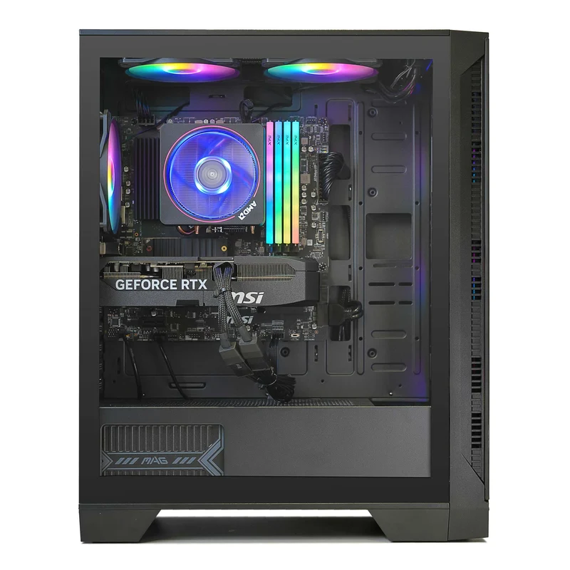 PC Gamer AGORA - AMD Ryzen 7 8700F + NVIDIA RTX 5070 12 Go