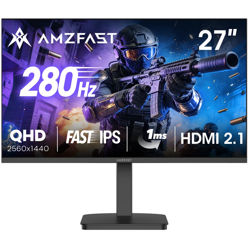 AMZG27F5Q Pro, 27" Gaming Monitor 280Hz WQHD 3440x1440p 280Hz