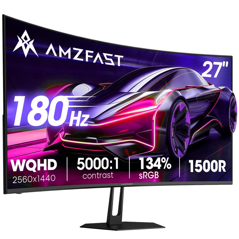 AMZG27C1Q, 27" Curved Gaming Monitor WQHD 2560x1440 180Hz