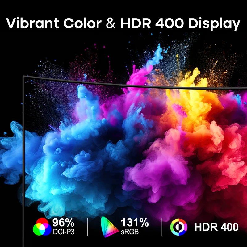 AMZG34C8 Pro, 34" Ultrawide Curved Gaming Monitor QHD 3440x1440p 240Hz