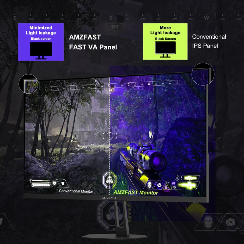 AMZG25X1 Pro, 25" Gaming Monitor FHD 280Hz
