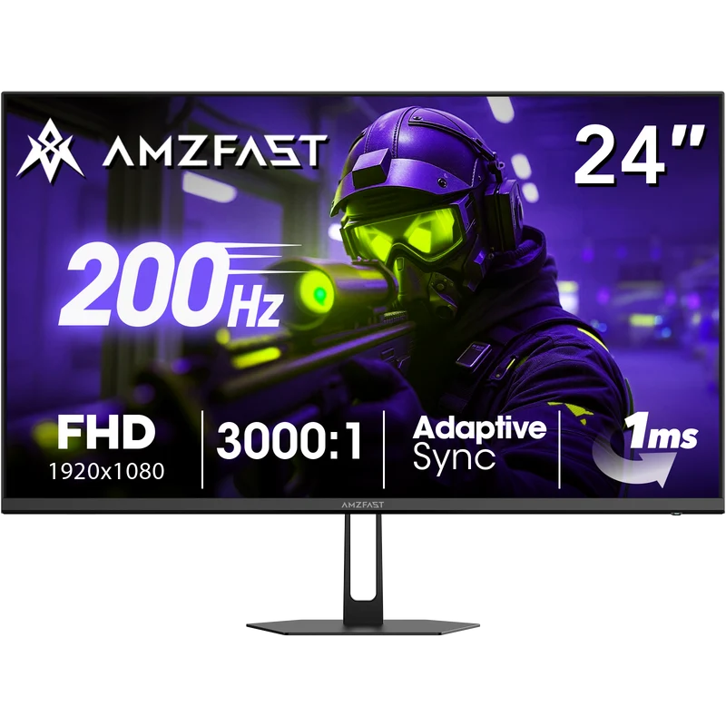 AMZG24X1, 24" Gaming Monitor FHD 200Hz