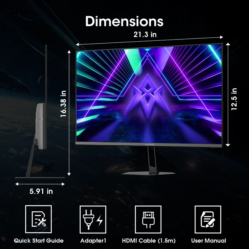 AMZG24X1, 24" Gaming Monitor FHD 200Hz