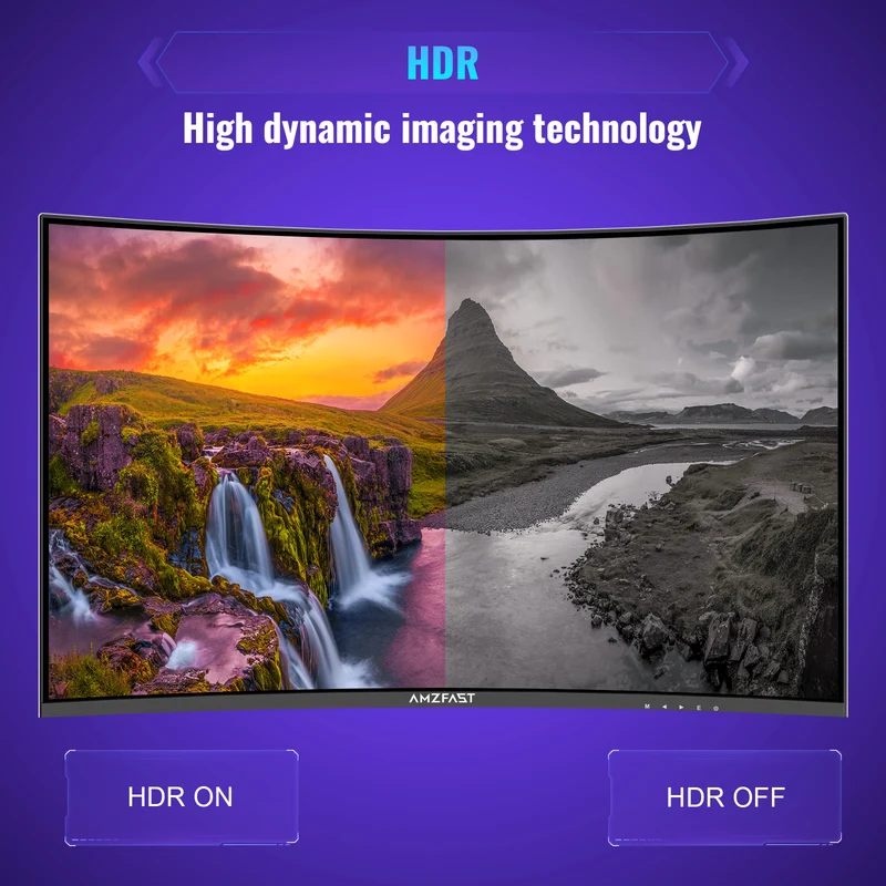 AMZG32C3Q, 32" Curved Gaming Monitor 180Hz QHD