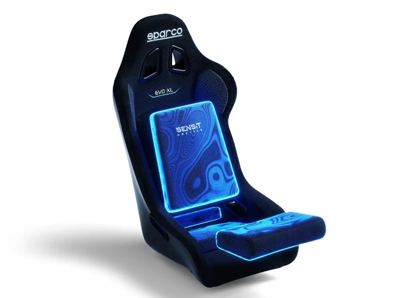 Evo QRT (FIA) mit integrierten MTC-P Extreme 2 Seat Haptics