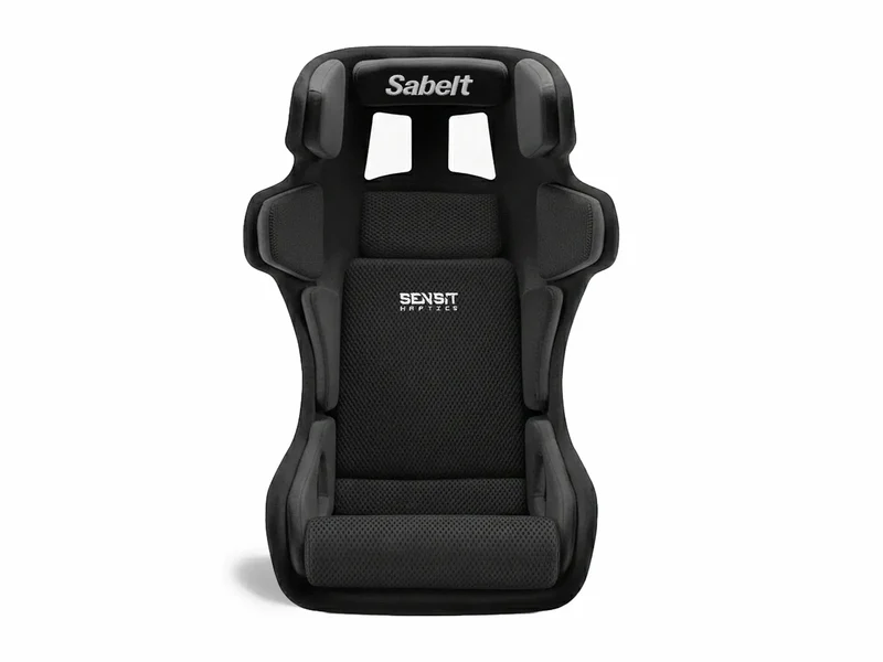 GT-Pad (FIA) mit integrierten MTC-P Extreme 2 Seat Haptics