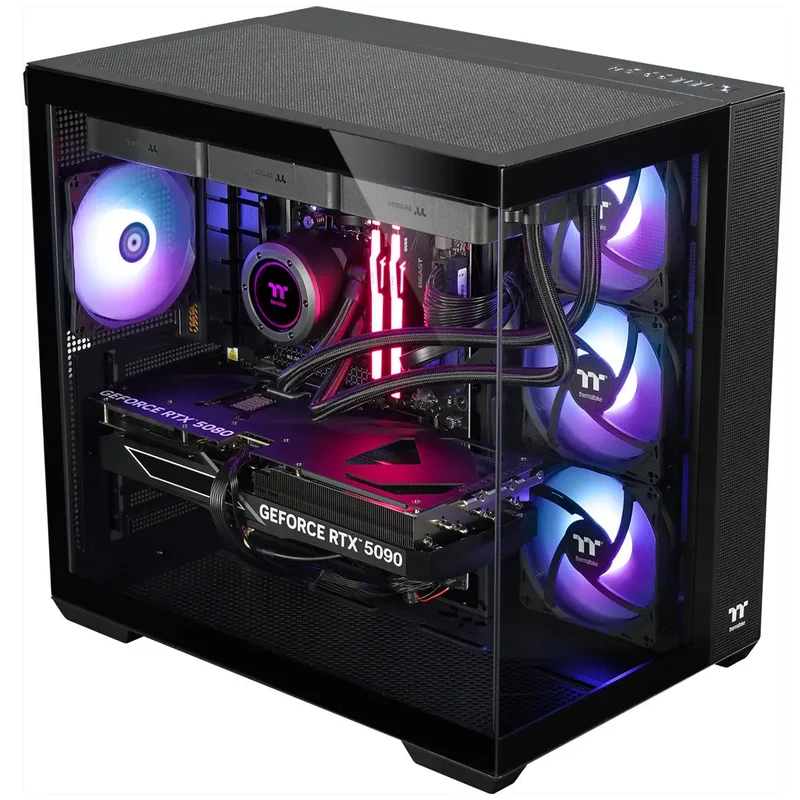 Purple Greatwyrms RTX 5090 Black LCGS Gaming PC