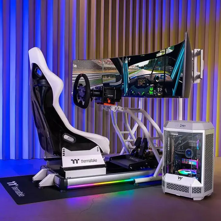 Triple Racing Monitor Stand