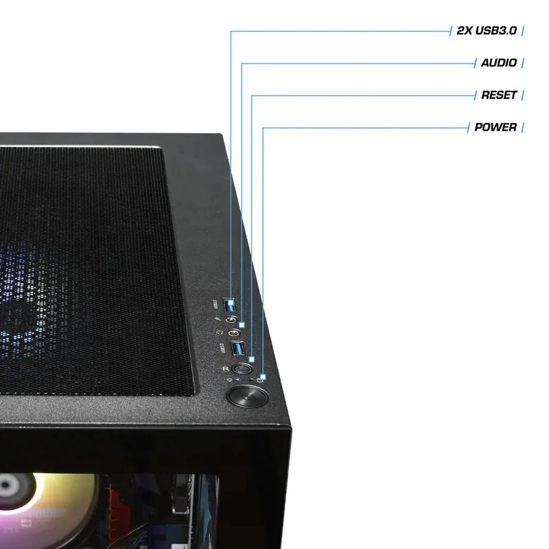 Blue Kobold RTX 5070 Black LCGS Gaming PC