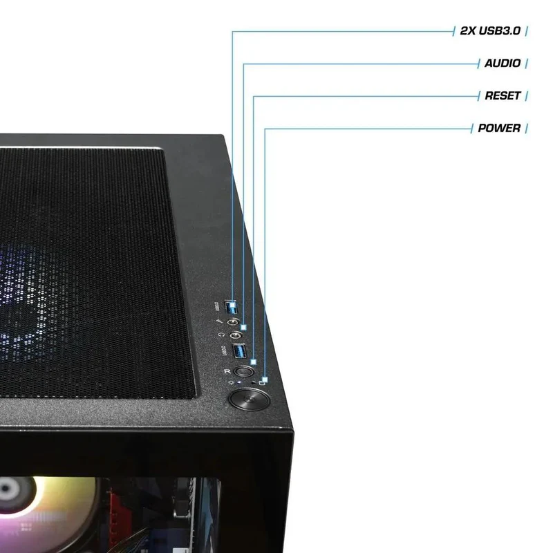 Dark Shadow 5060Ti Black LCGS Gaming PC