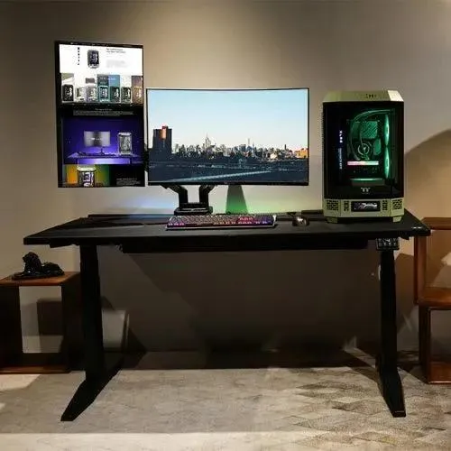 Dual RGB Monitor Arm
